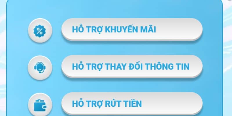 Trường hợp cần liên hệ nhà cái