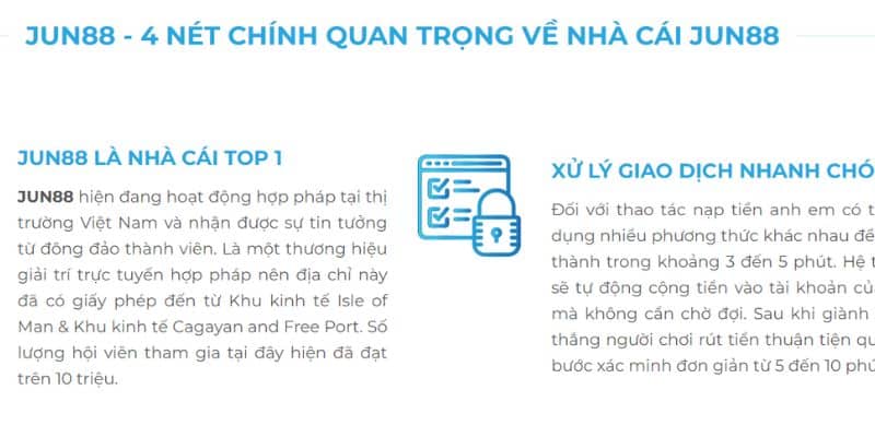 Các sản phẩm thể thao tại nhà cái Jun88